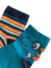 Toddler Boys Crew Socks - Dino/Robot/Galaxy